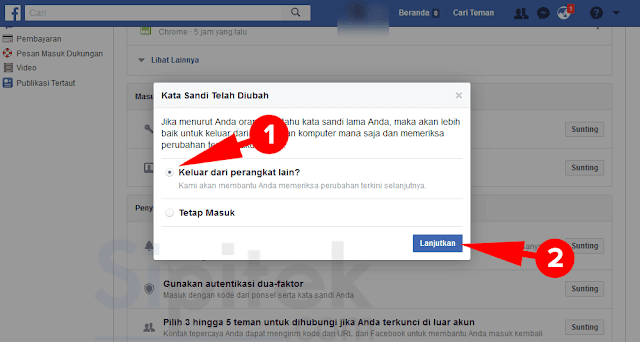 Cara Mengganti Kata Sandi Facebook Cara Mengganti Kata Sandi Facebook
