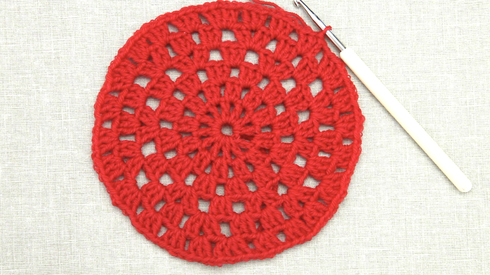 Granny round, le rond en granny HOOKLOOK. Mélimélo d'idées en laine