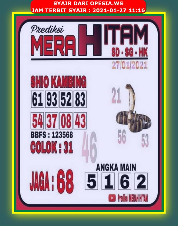 PREDIKSI SGP YOHII