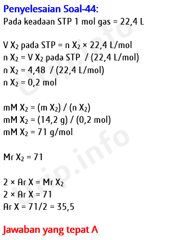 Stoikiometri Pembahasan Soal Pilihan Ganda Bagian 2 3 Urip Dot Info