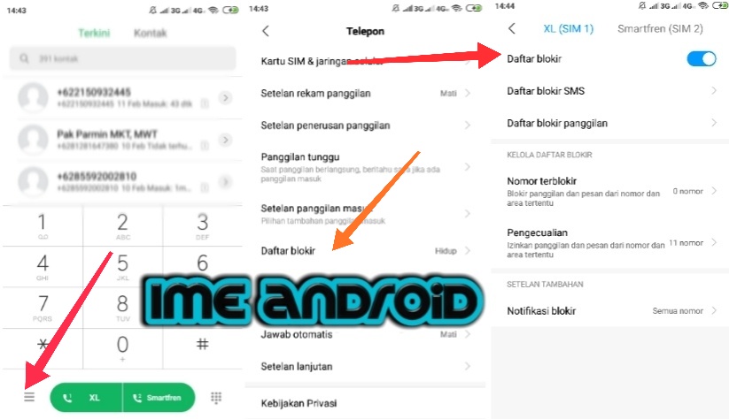 Cara Blokir Panggilan Telepon Dan Sms Di Semua Hp Android Lengkap Ime Android Cara Blokir Panggilan Telepon Dan Sms Di Semua Hp Android Lengkap Ime Android