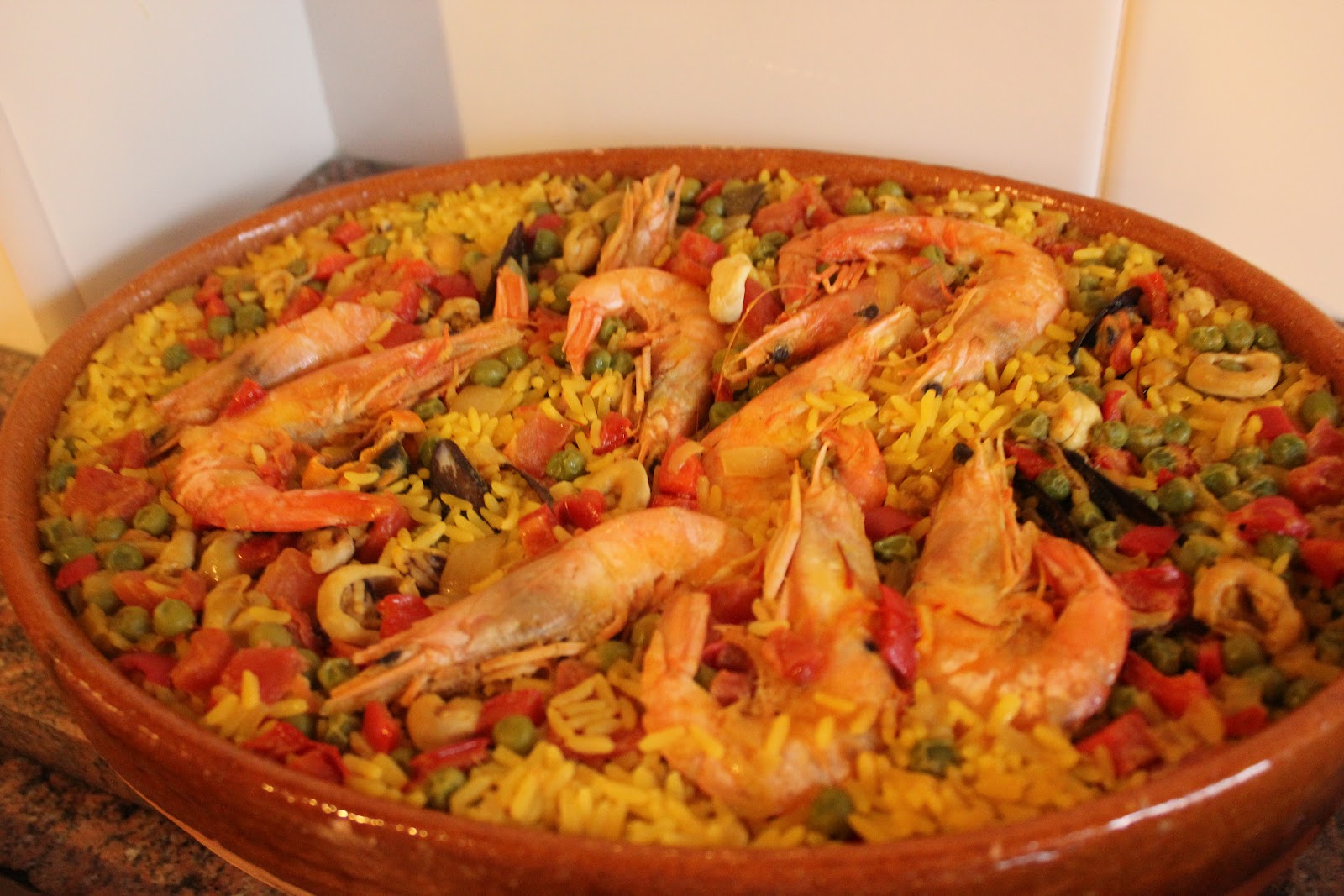 potaje sin gluten Paella de marisco