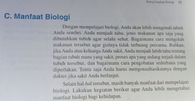 Manfaat Mempelajari Biologi