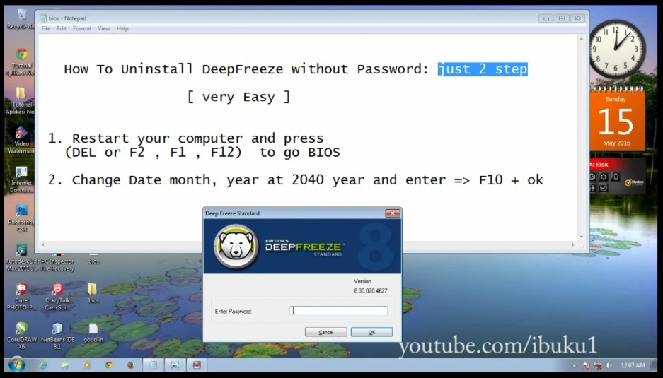 deep freeze software will not open deep freeze software will not open