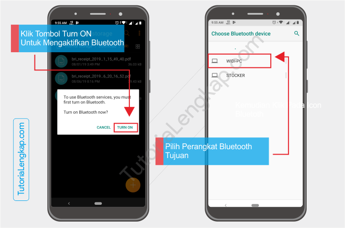 Tutorialengkap 4 Cara Mengirim File Dari HP ke Laptop dan Laptop Ke HP lewat Bluetooth