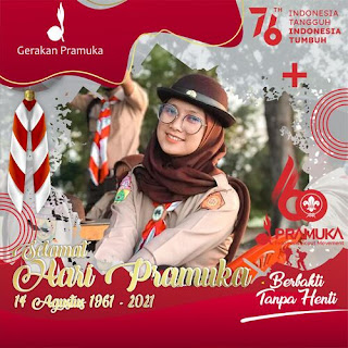 Twibbon Hari Pramuka 2021
