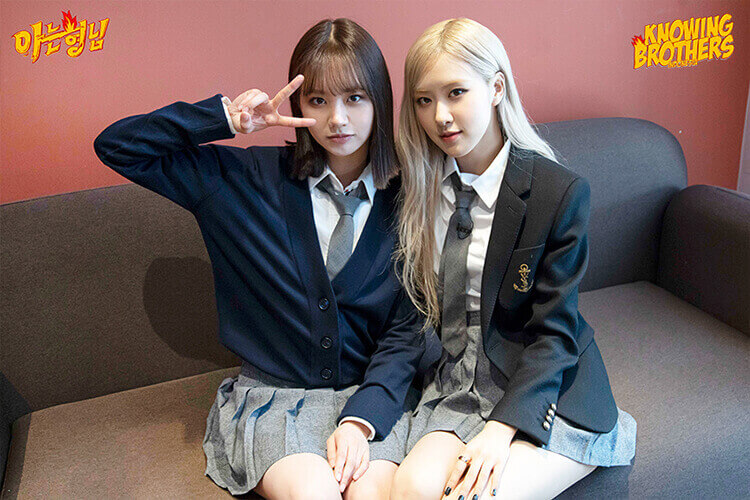 Nonton streaming online & download Knowing Bros eps 272 bintang tamu Hyeri (Girl's Day) & Rosé (Blackpink) subtitle bahasa Indonesia