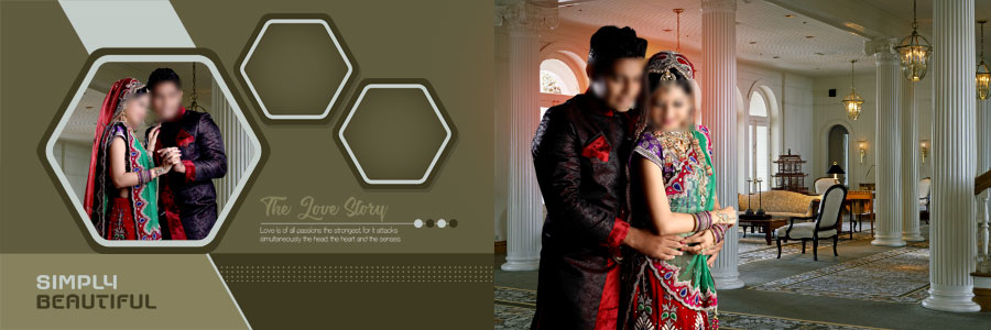 Wedding Album 12x36 PSD DM Designs