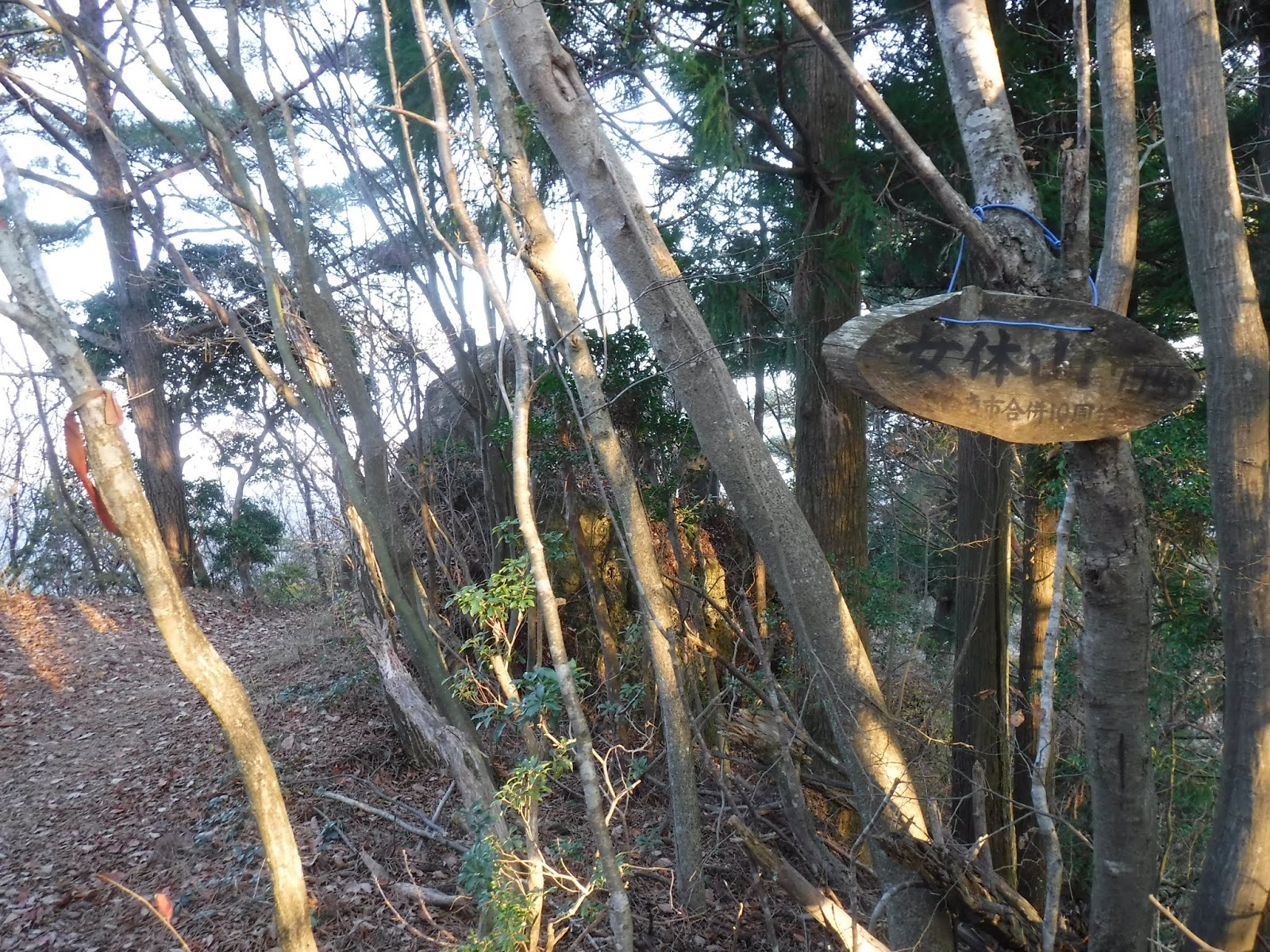 山旅三昧 女体山 にょたいさん 774m 矢筈山 やはずやま 7m 中津峰山 なかつみねさん 773m に登る