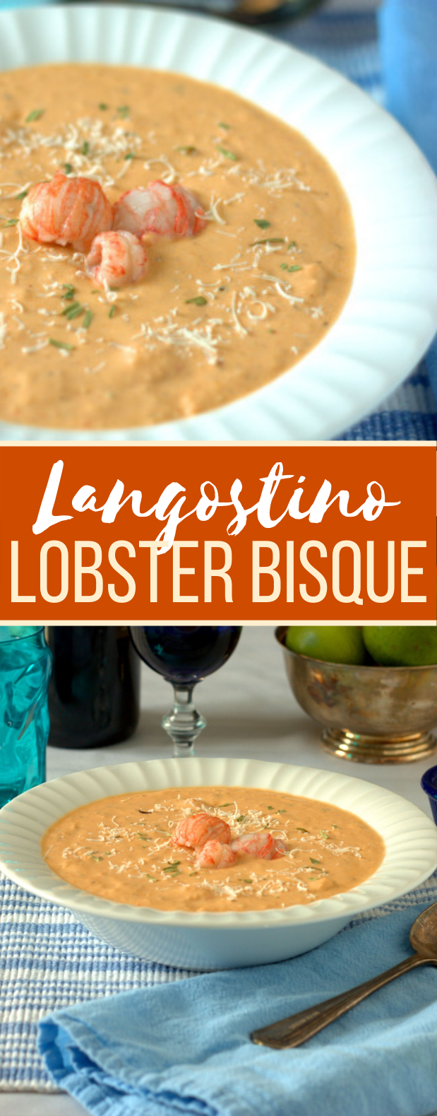 Langostino Lobster Bisque dinner meals