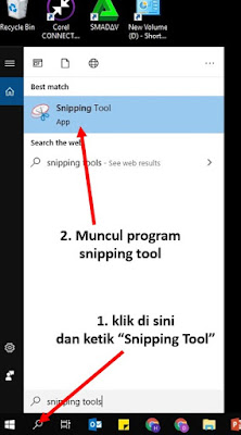 cara screenshot di laptop asus dengan snipping tool