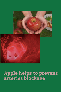 Apple helps to prevent arteries blockage
