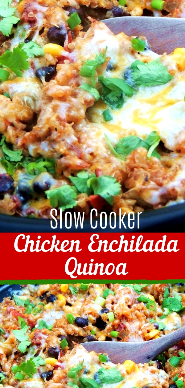 Slow Cooker Chicken Enchilada Quinoa RF CHICKEN