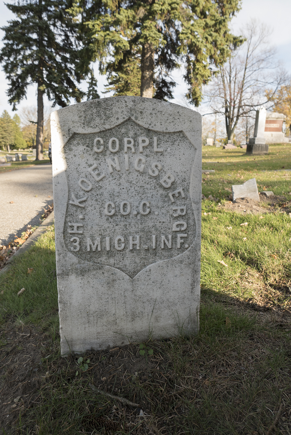 North American Cemeteries Pilgrim Home Cemetery in Holand