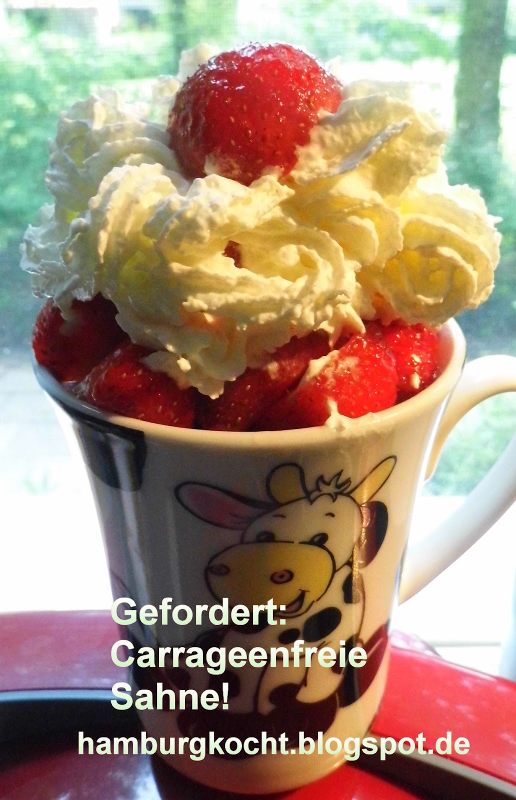 Blog-Event Gefordert: Gebt uns carrageenfreie Sahne!