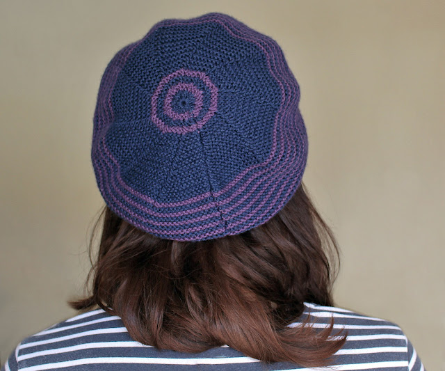 The Butterfly Balcony: Knit It - Sunday Pictorial Beret from A Stitch In Time Vol.2