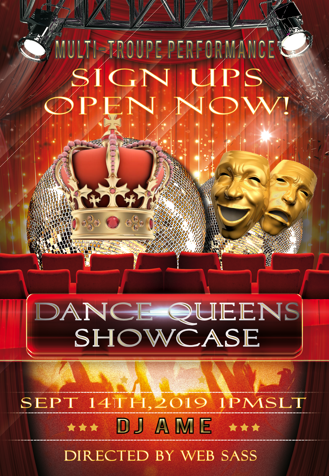 Dance Queens Dance Queens Showcase Sign ups!