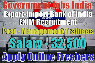 EXIM Bank Recruitment