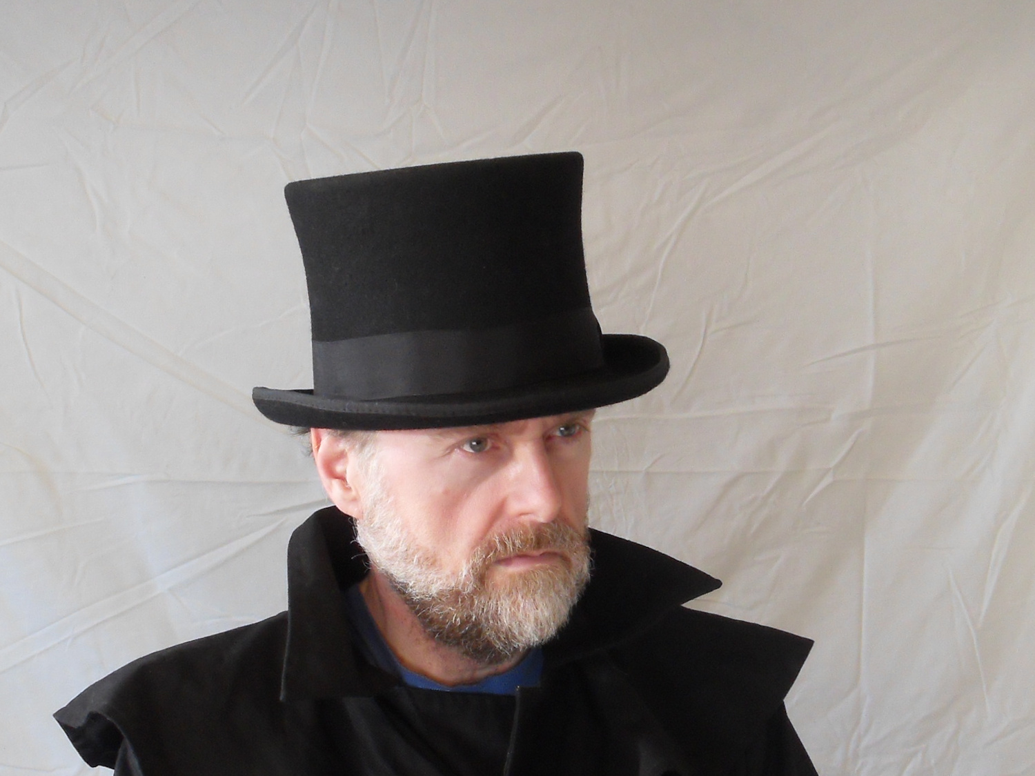 Richard in a Hat Putting on My Top Hat