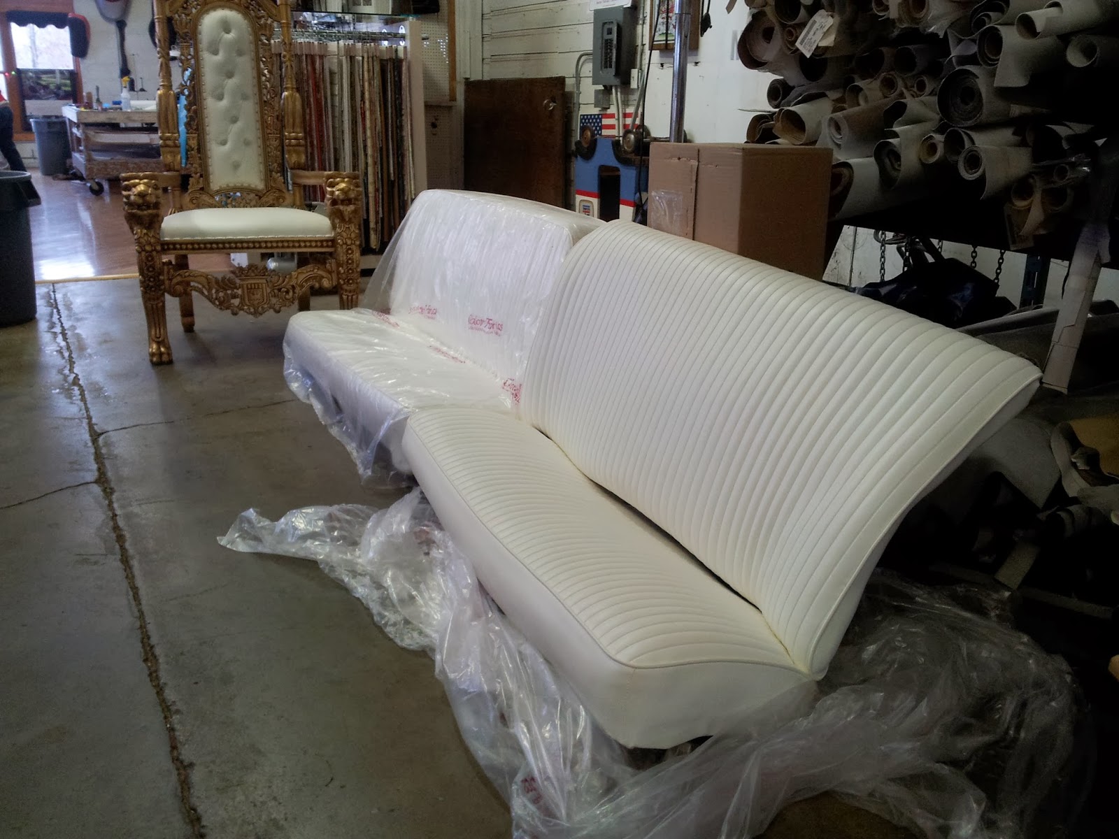 Homestyle Custom Upholstery and Awning Happy New Year! Before and