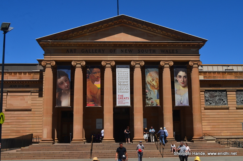 Art Gallery of NSW (New South Wales), Sydney eNidhi India Travel Blog
