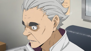 白鳥沢学園高校バレー部監督 鷲匠 鍛治 Washijō Tanji CV.中尾隆聖 Hellominju.com : ハイキュー!! アニメ 第4期2話 迷子 (疑似ユース強化合宿) | Haikyuu!! Season4 Ep.2 "Lost" | Hello Anime !