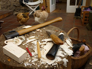 spoon carving first steps