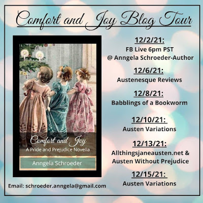 Comfort and Joy by Anngela Schroeder - Blog Tour