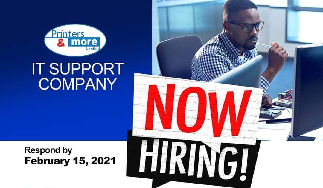 Inhouse Customer Service Coordinator (Kingston, Jamaica) Printers
