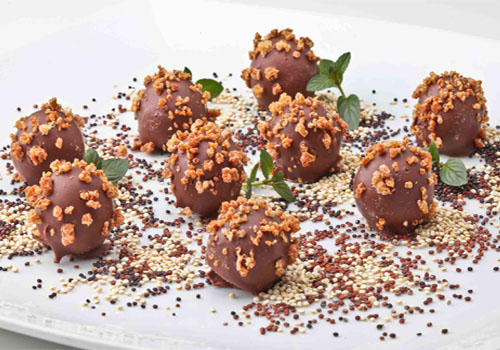 Trufas de quinua