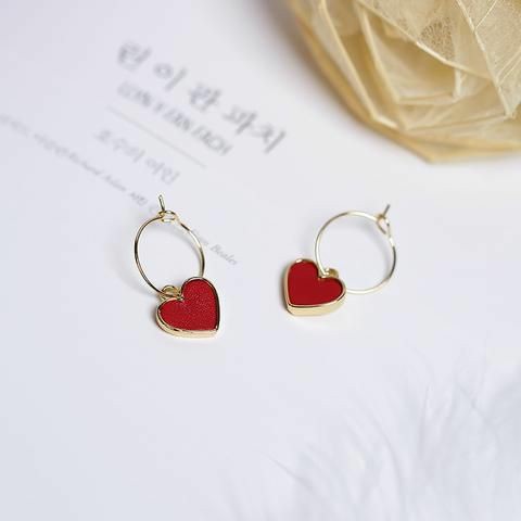 Heart shape earrings