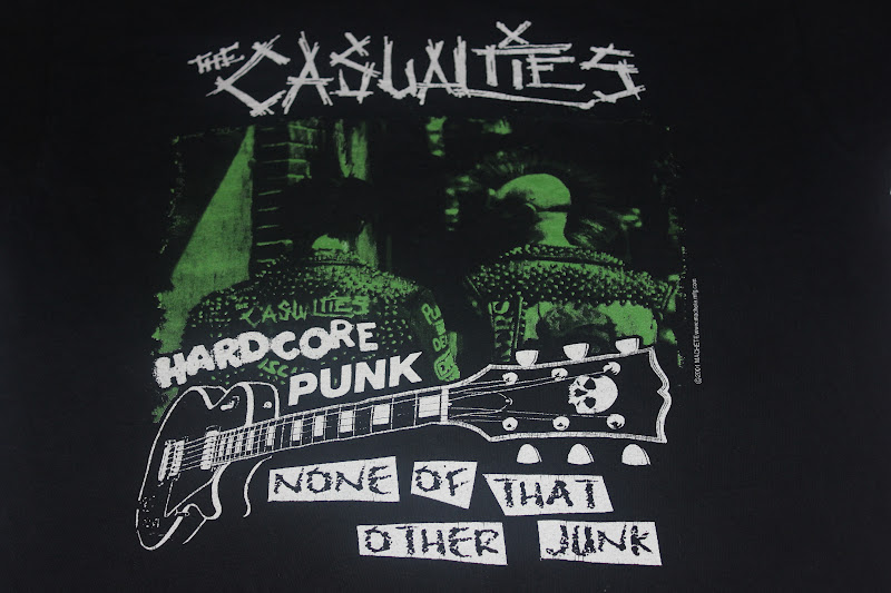 White Trash: THE CASUALTIES PUNK BAND(sold)