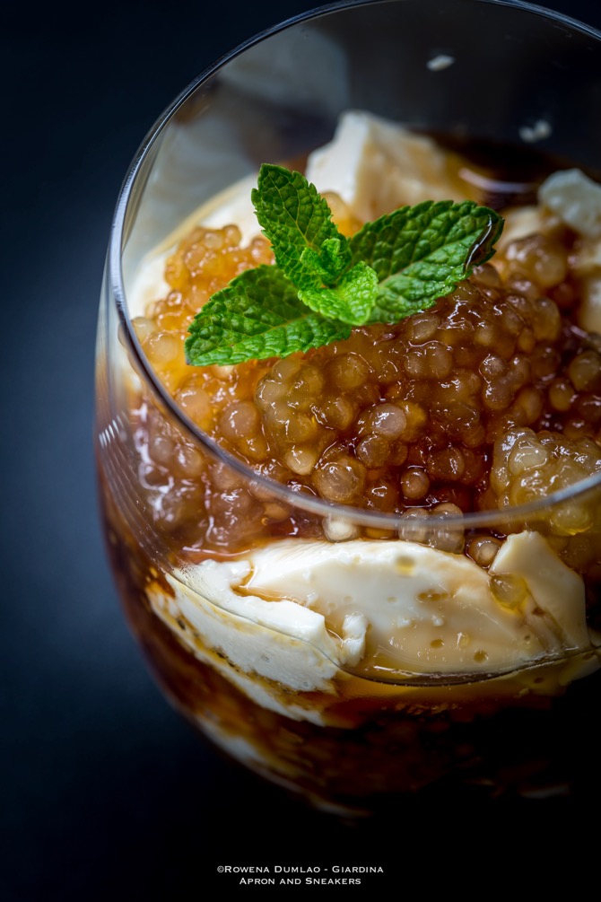 Taho Soft Tofu, Sugar Syrup and Tapioca