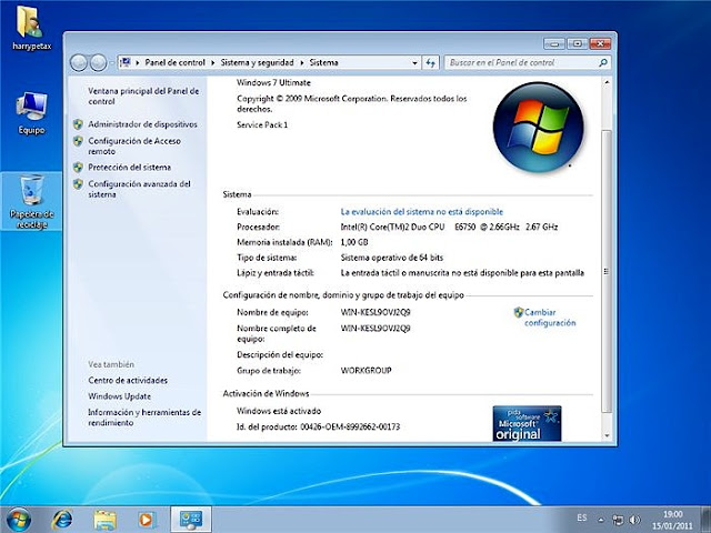 14755c8394e6d0ffb94e67b8ad584b1bo - ✅ Windows 7 Total v2【 Pre-Activado 】(TEU Windows 7 SP1) Español [ MG - MF +]