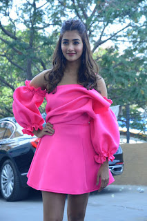 Pooja Hegde Hot at Ala Vaikunthapurramuloo Thanks Meet