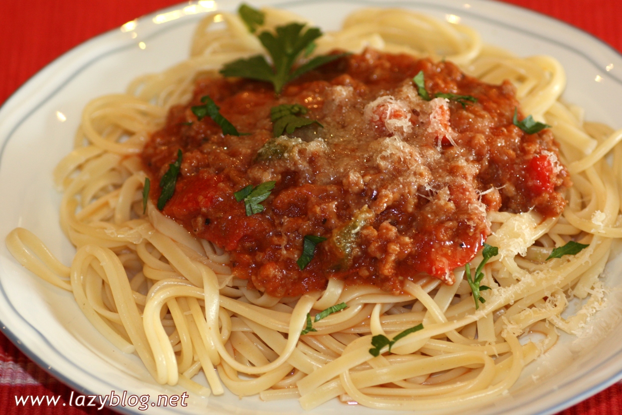 Salsa boloñesa auténtica, la bolognese de La cuchara de Plata