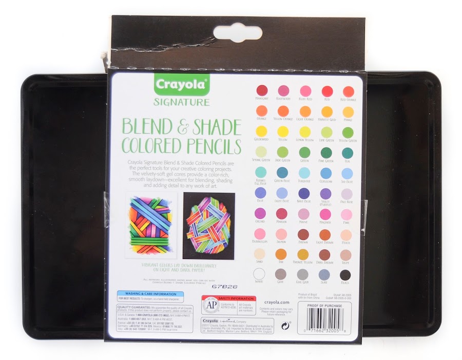 Review: Crayola Signature Markers, Colored Pencils, Gel Pens and