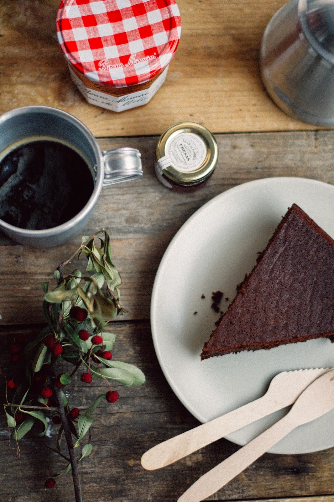 Tarta de chocolate fácil