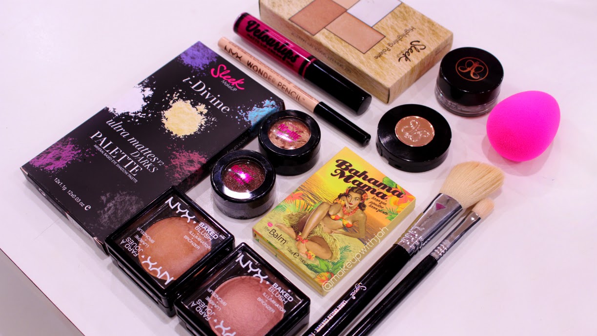 Makeup Haul Makeup.co.nz makeup with jah