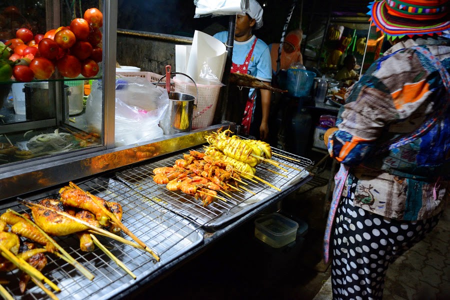 Kuchnia tajska, Garkuchnia w Tajlandii, uliczne żarcie w Tajlandii