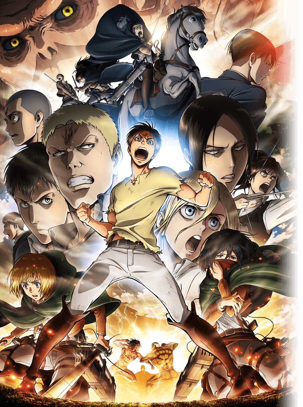ATAQUE A LOS TITANES Nuevo Poster oficial de la Segunda Temporada