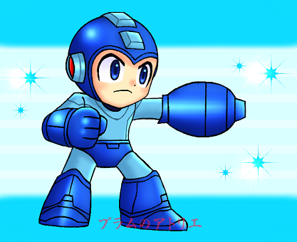 プラムのアトリエ 大乱闘スマッシュブラザーズ Special Rockman ロックマン ミニキャラ イラスト