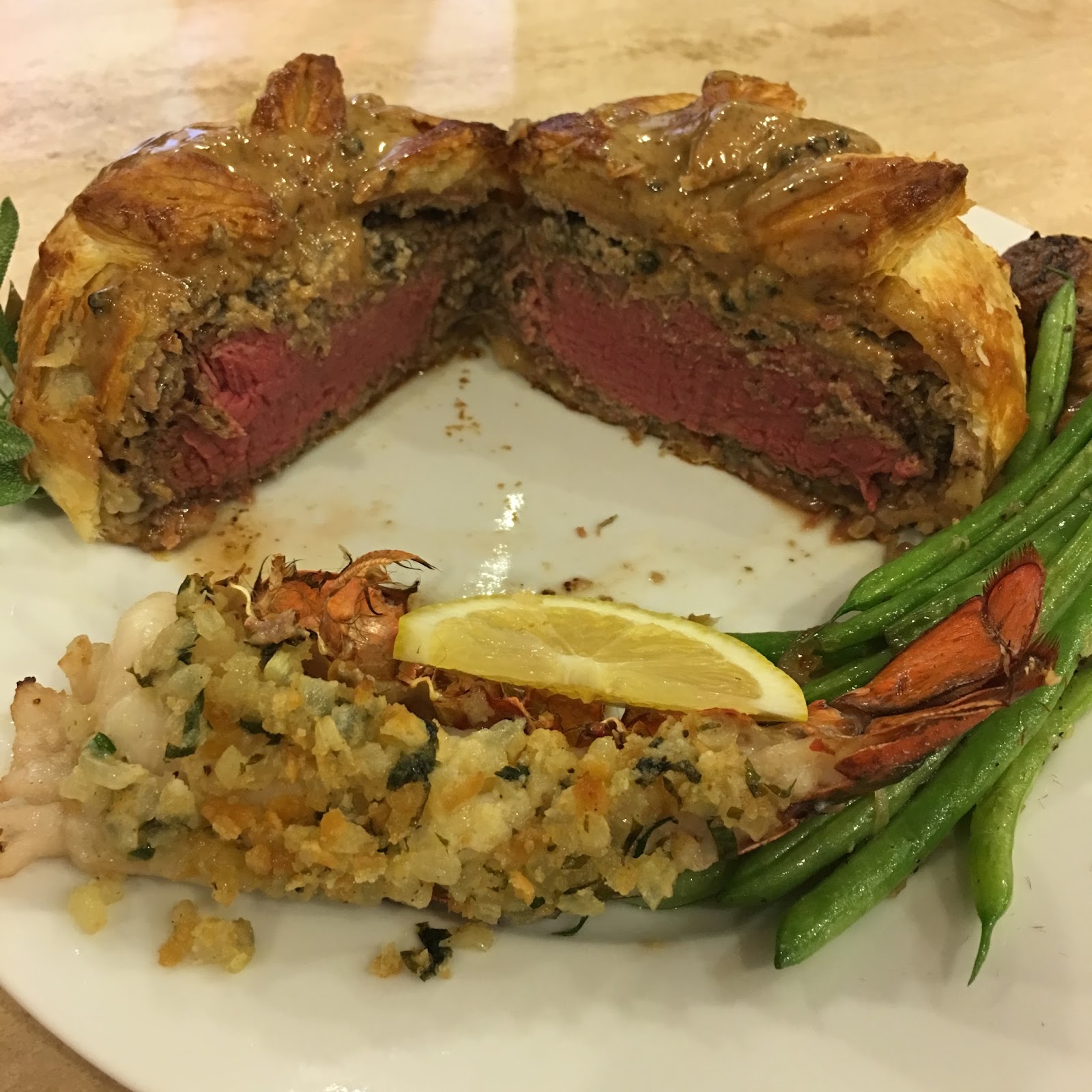 GREAT EATS HAWAII BEEF WELLINGTON AND LOBSTER