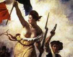 La liberté guidant le peuple.