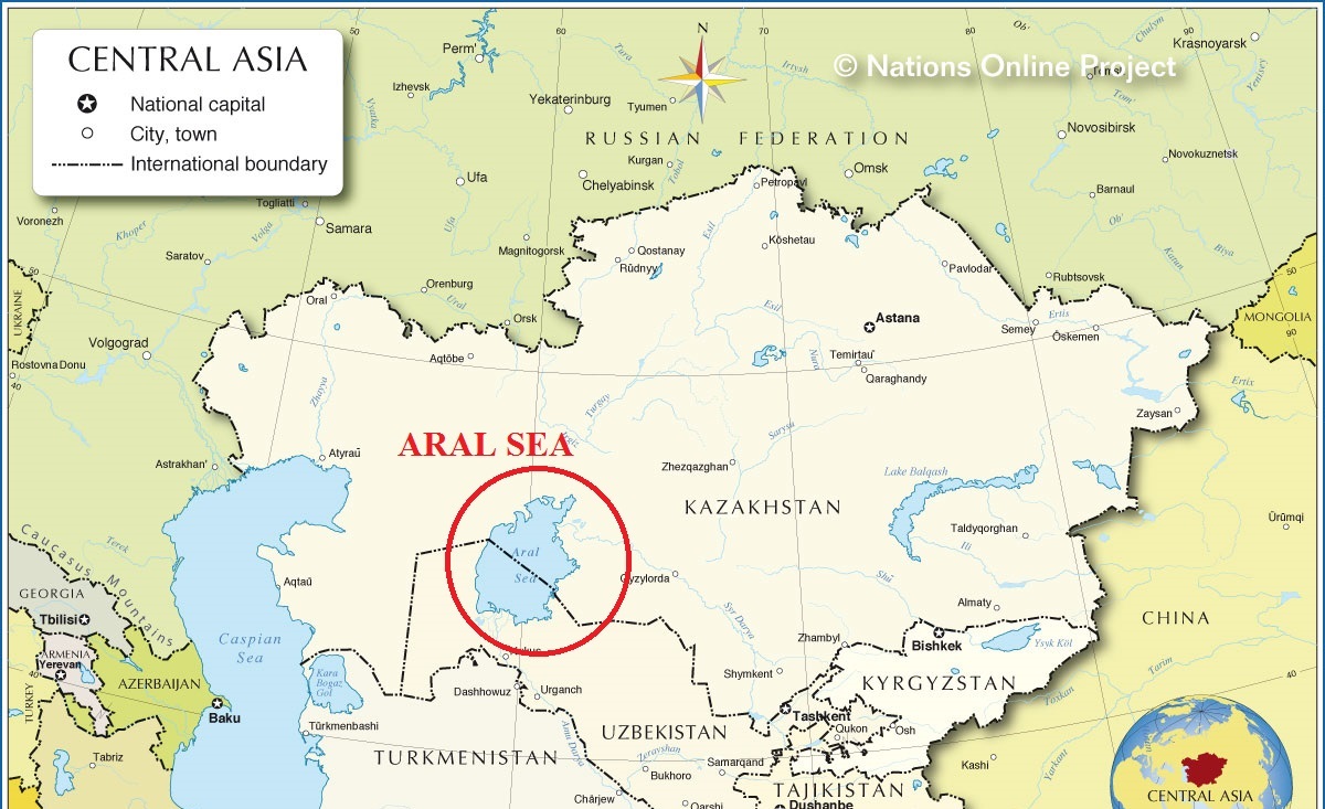 asia sea map aral sea on map my asia sea map aral sea on map my