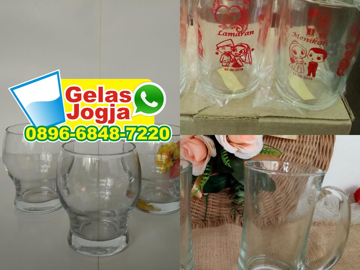 O8966848722O [wa] Grosir Gelas Jogja Murah Souvenir Gelas Yogyakarta