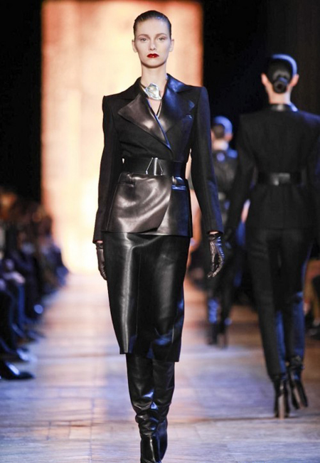 Yves Saint Laurent Fall 2012-2013 Winter Collection.