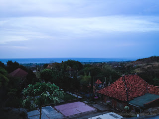 Natural Scenery In The Evening At Brahmavihara Arama Monatery North Bali Indonesia