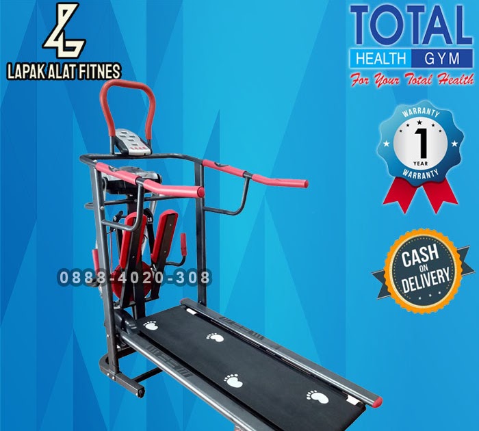 Pusat Alat Olahraga Murah Jakarta Treadmill Manual Total TL 004ag