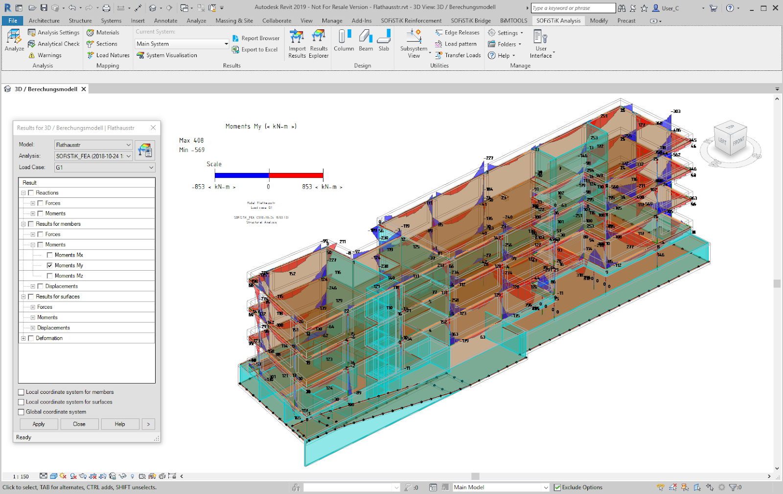 Revit AddOns SOFiSTiK Analysis + Design